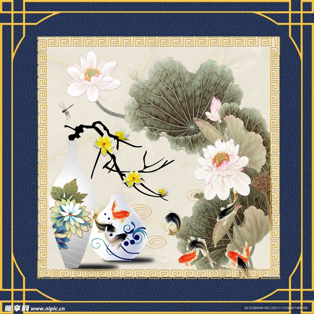 新中式卷帘垂帘吊顶      