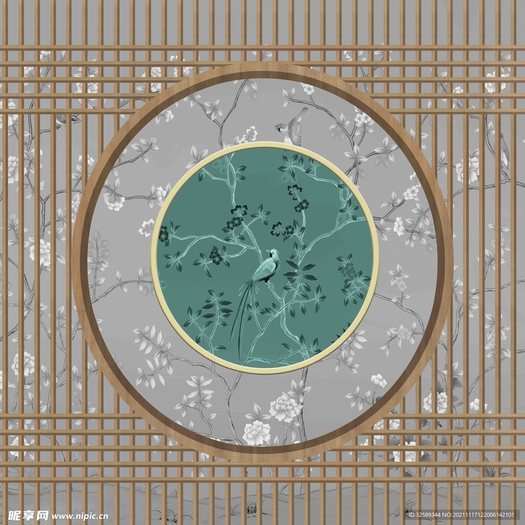 新中式卷帘垂帘吊顶