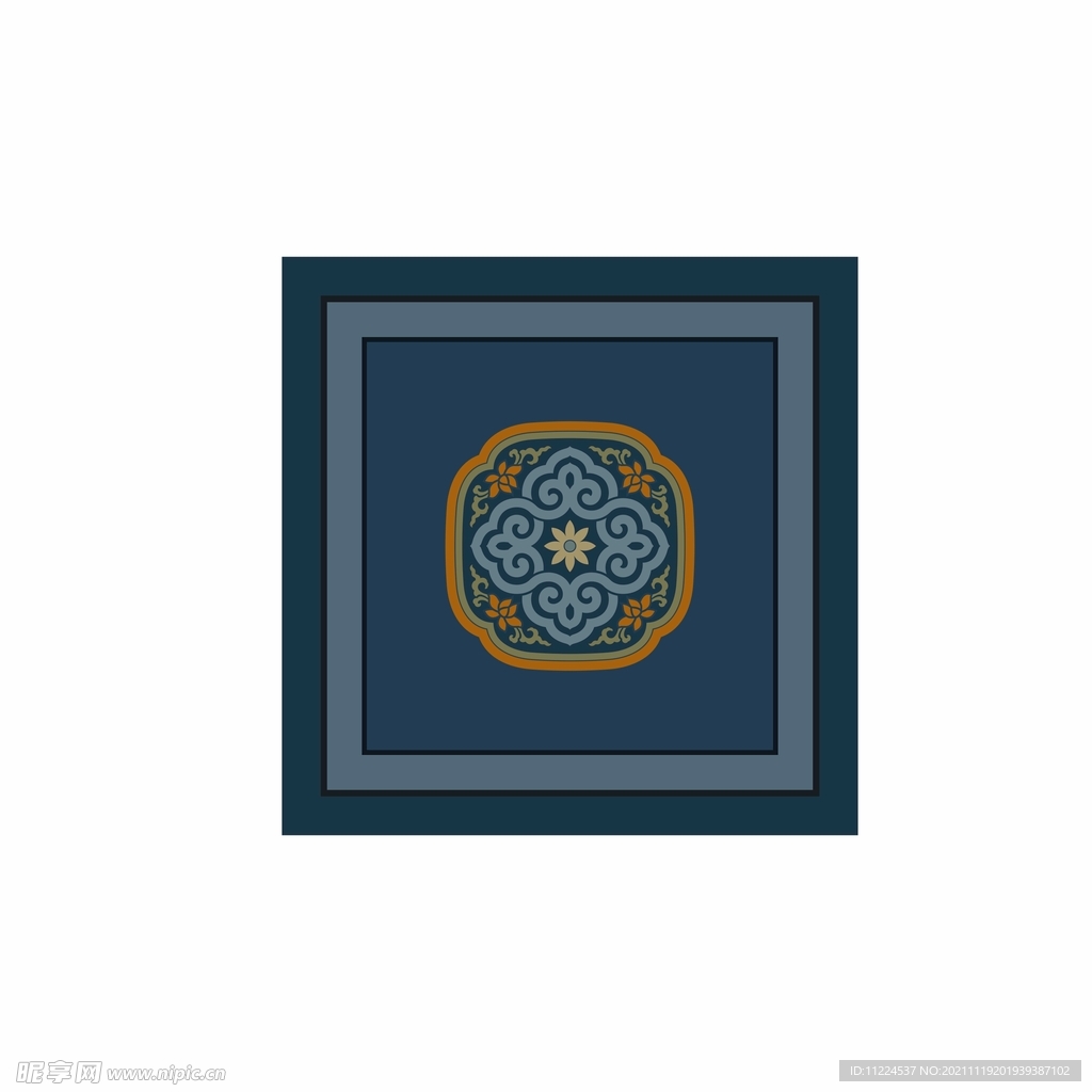 中国传统花纹纹样