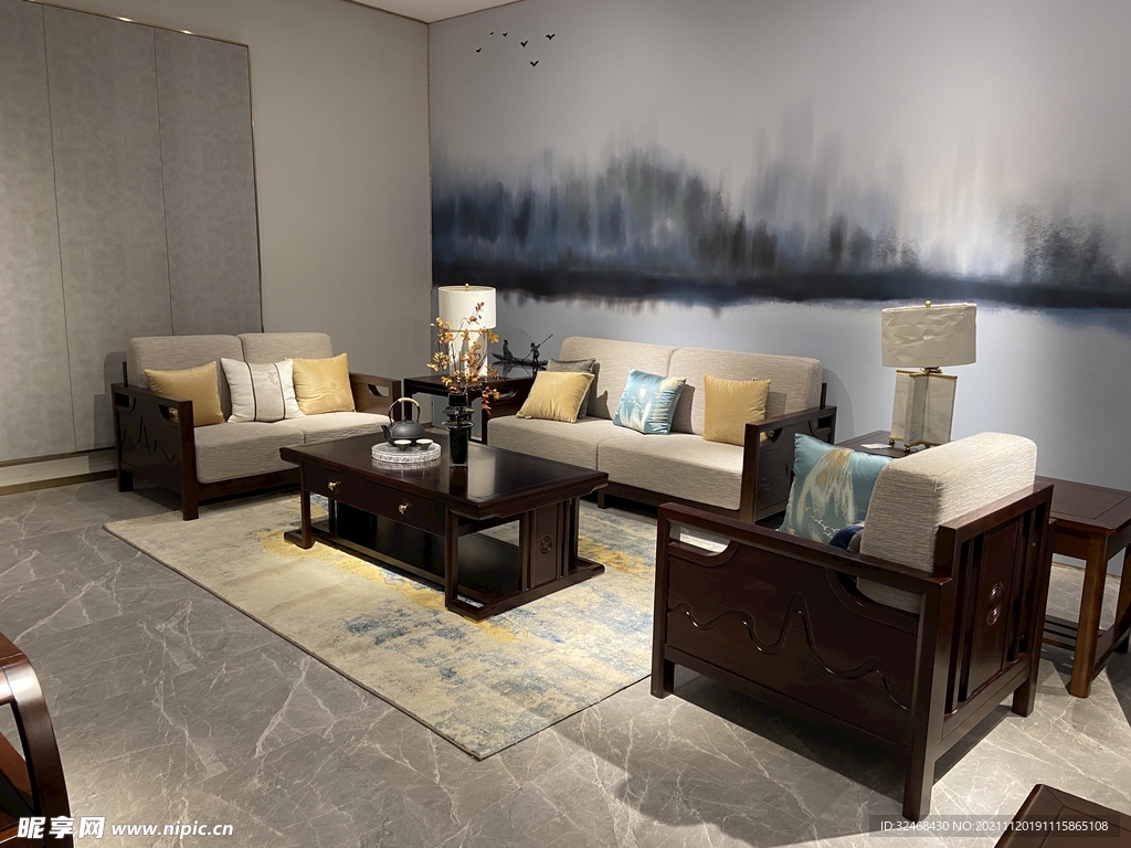 新中式家具沙发