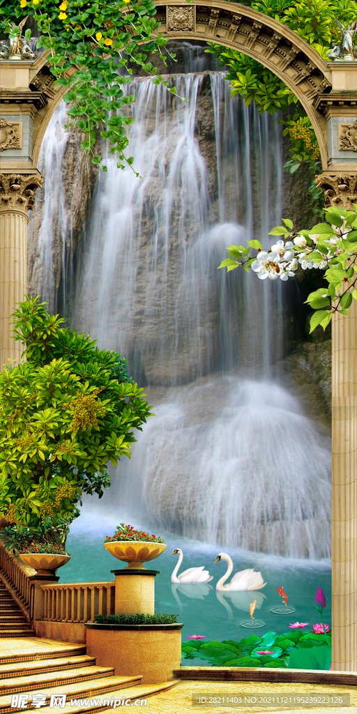 装饰画 花鸟画 新中式 山水 