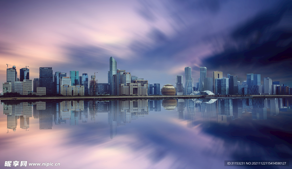 城市全景效果图.