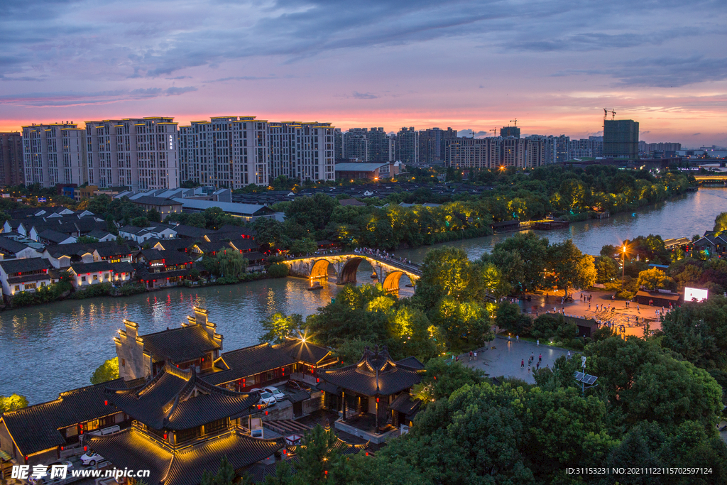 杭州京杭大运河拱宸桥