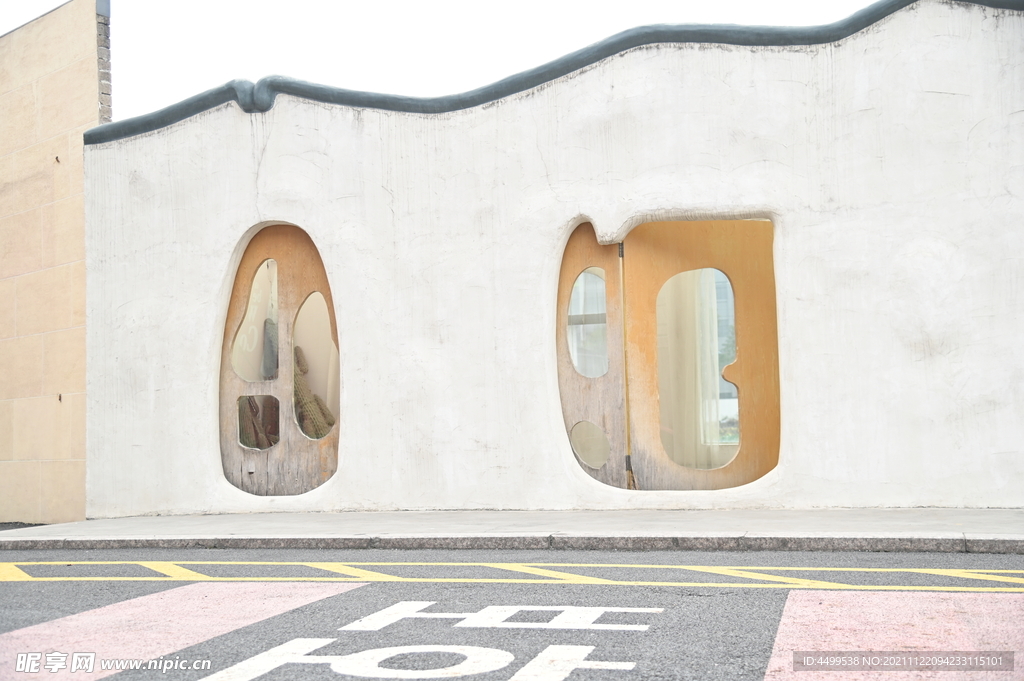 时尚小清新建筑