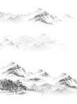 国风水墨山川