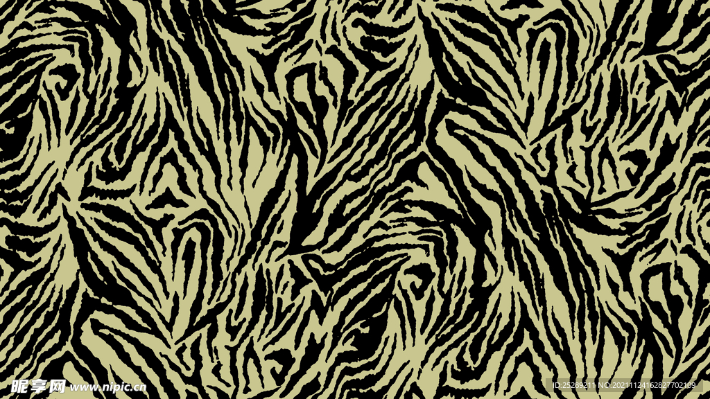 大牌 数码 印花 手绘 斑马纹