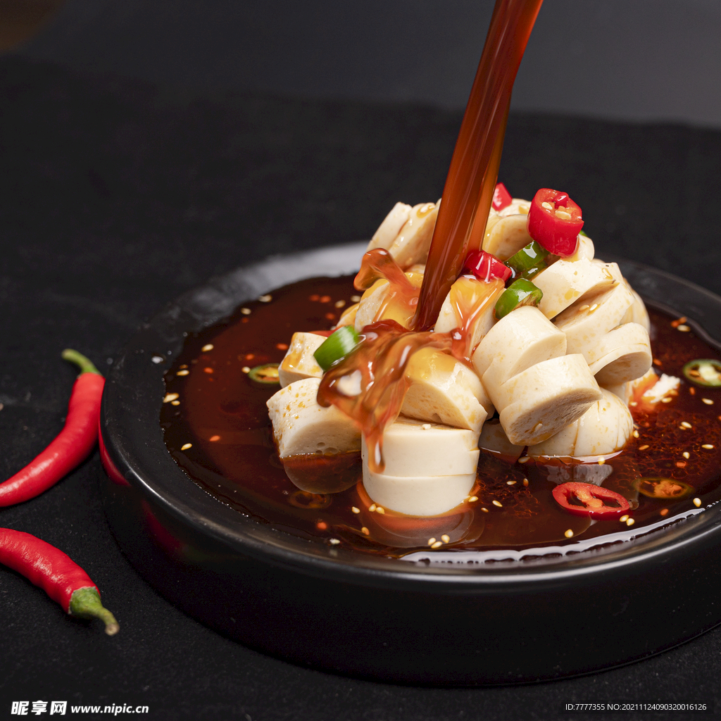 火锅美食拍摄丸子麻辣面筋