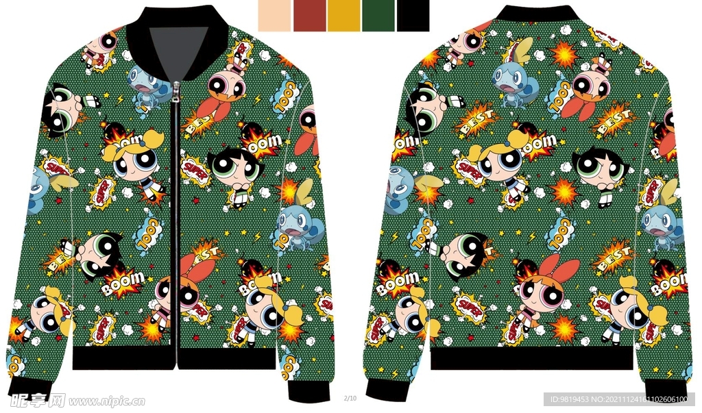 大牌女装 卡通印花