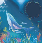 海豚背景海底背景