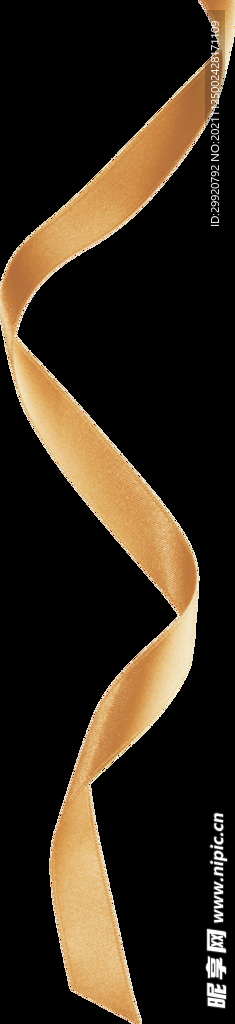 金色飘带