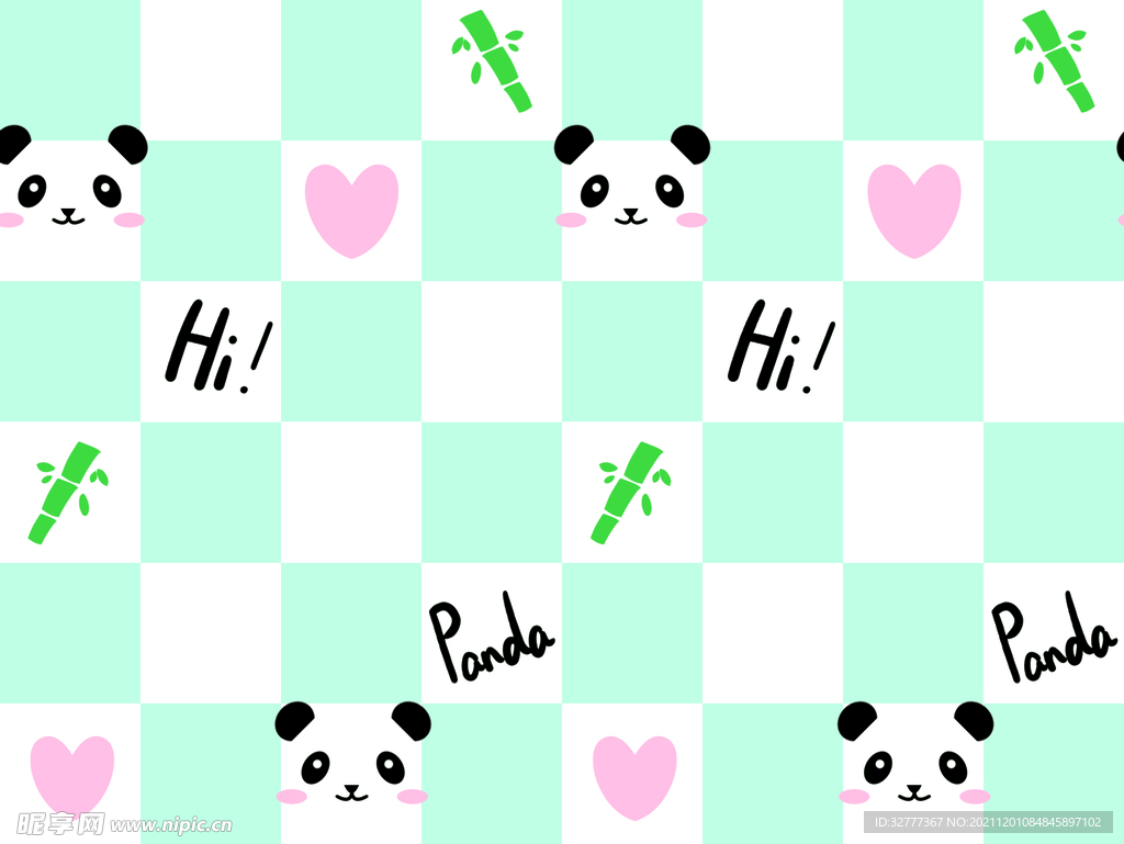 熊猫格子