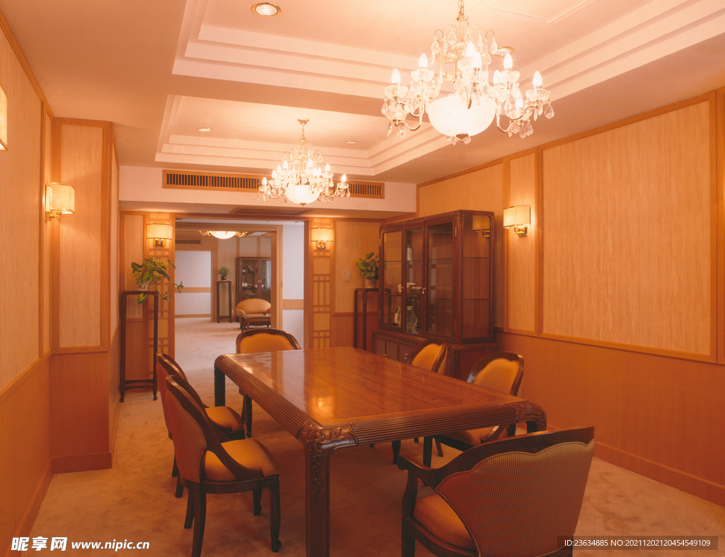 餐桌 餐椅 餐厅灯光 欧式餐厅