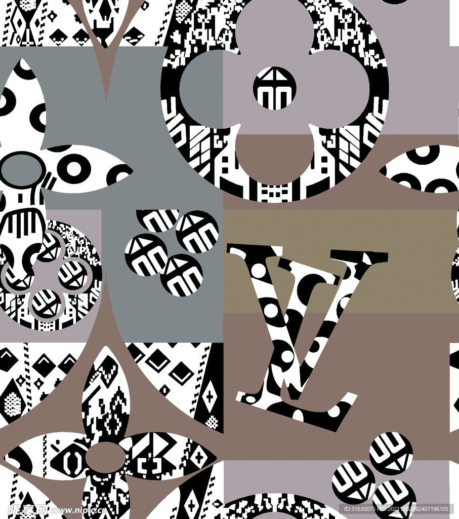 可换色换底大牌LV