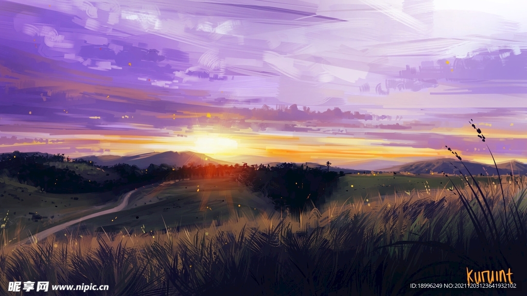 仙境背景图片 风景如画 神话图