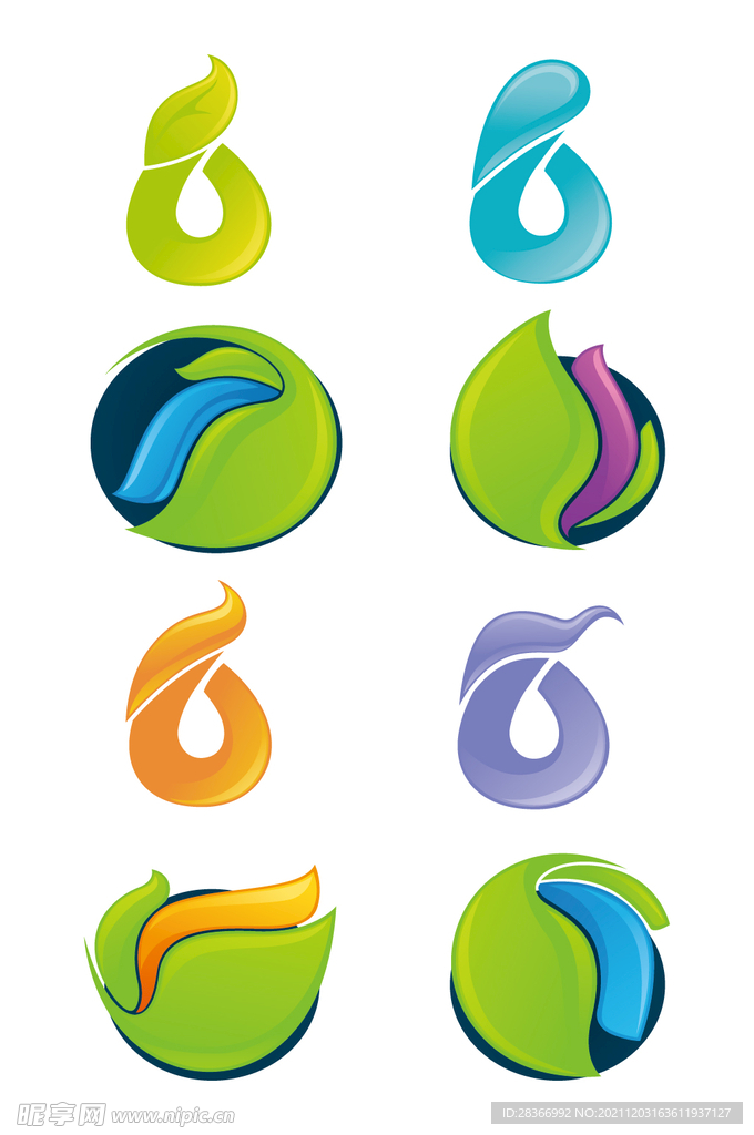 AI矢量简约标志标识