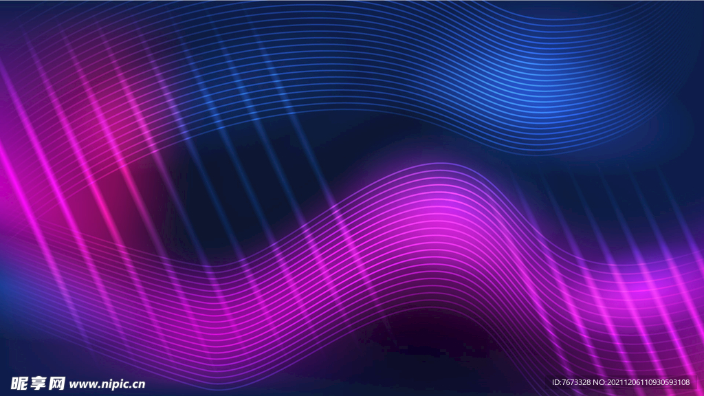 科技线条光影背景