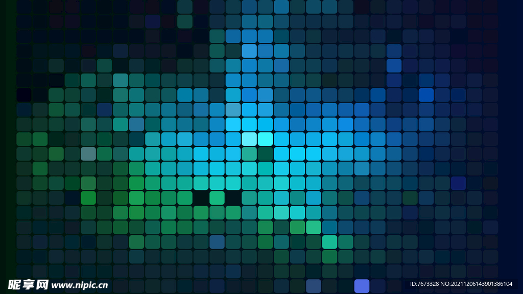 酷炫科技背景 马赛克 星空  