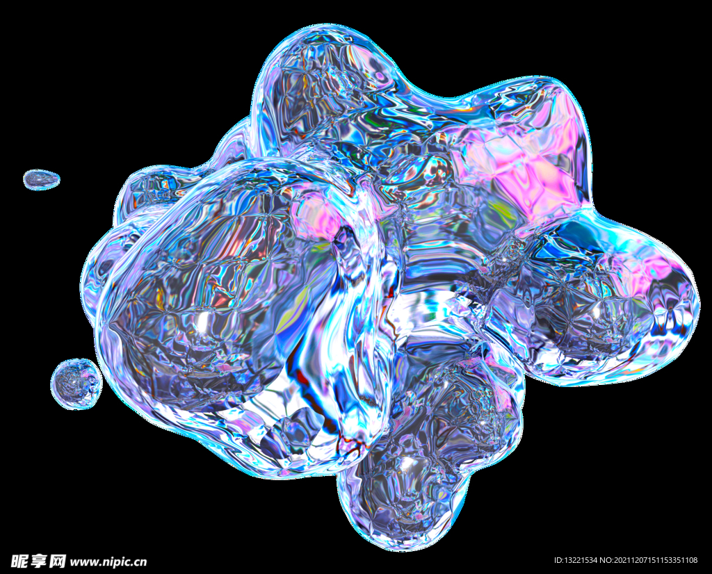 高级时尚抽象流体背景系列