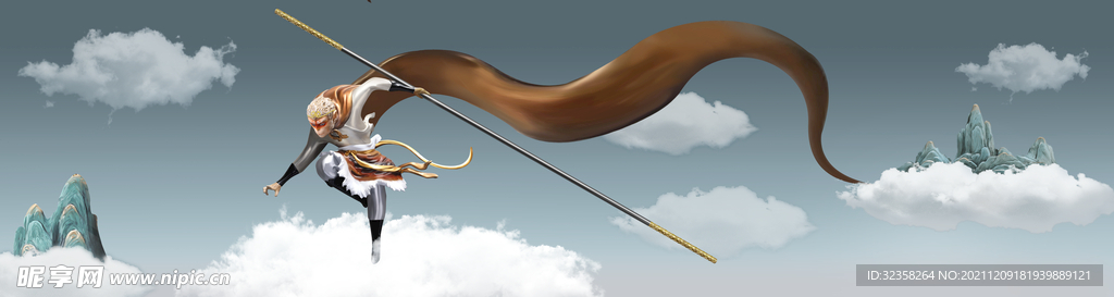 齐天大圣孙悟空装饰画