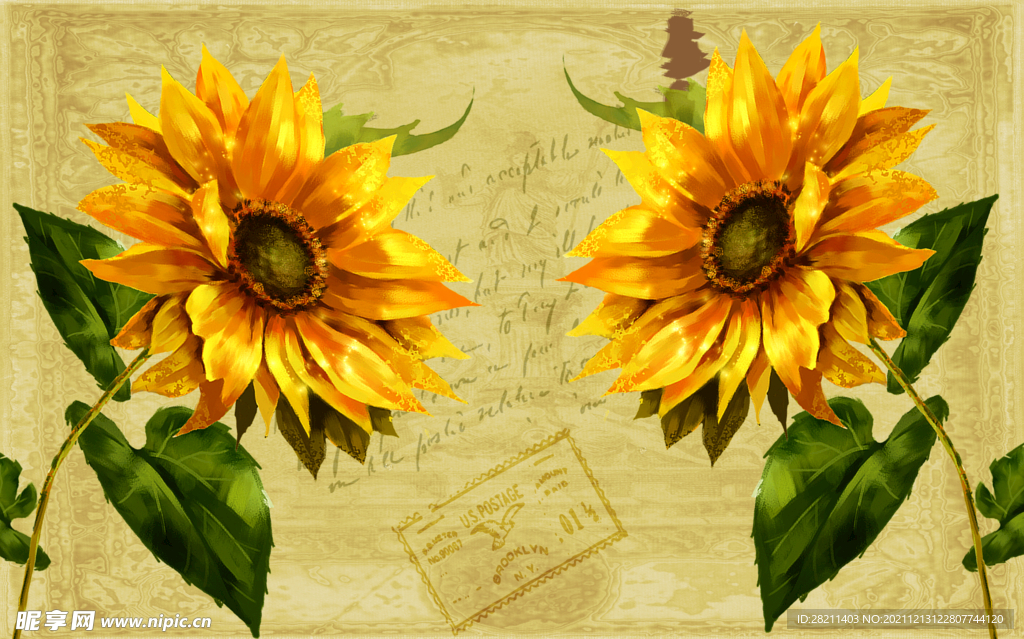 玄关画 花鸟画 新中式 山水 