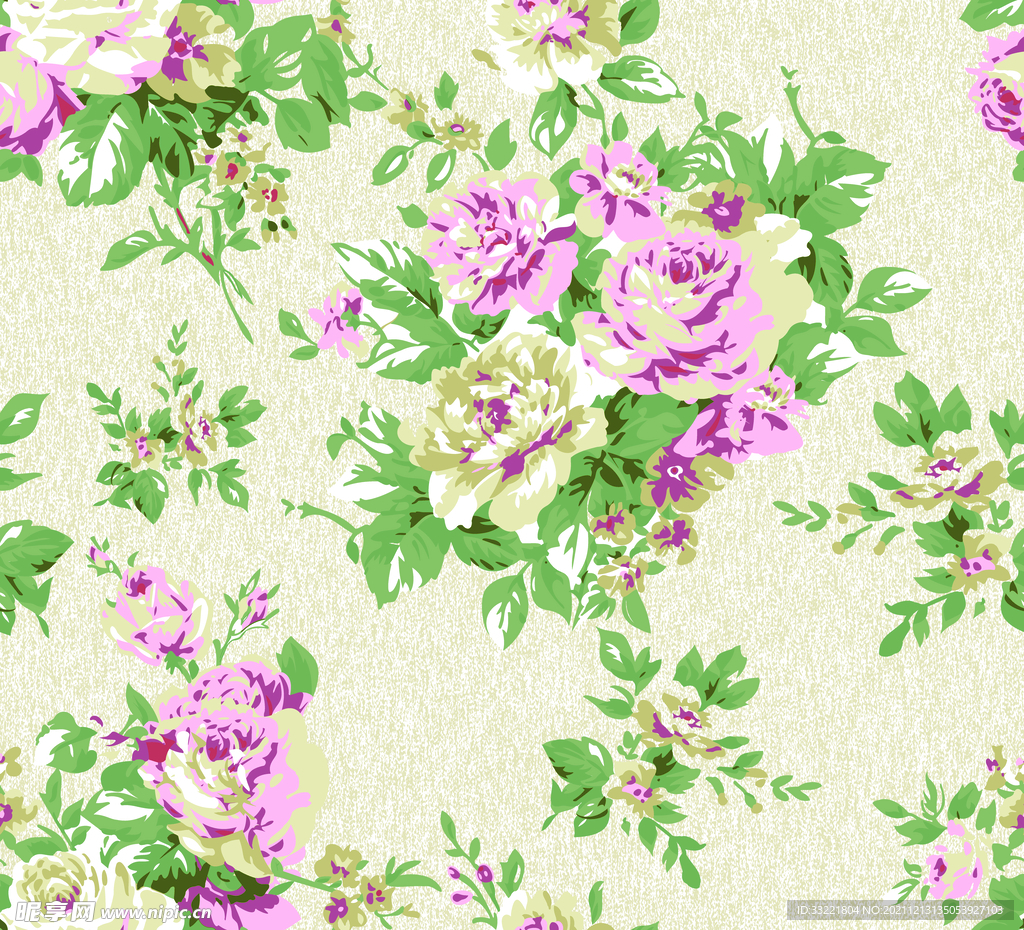 花型  小碎花 花卉 数码印花