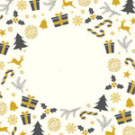 圣诞节背景元素