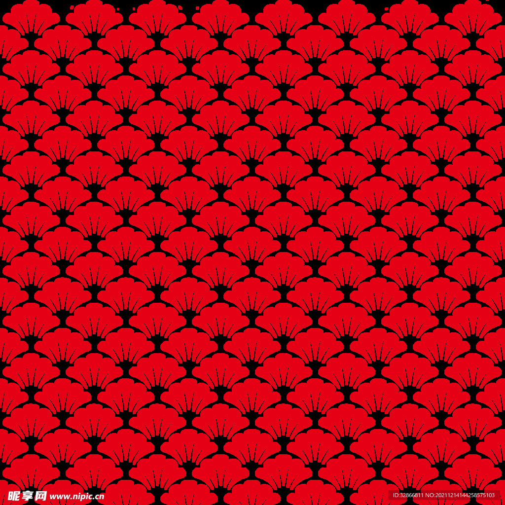 红色中国风纹理