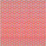 中国风红色线性云纹背景