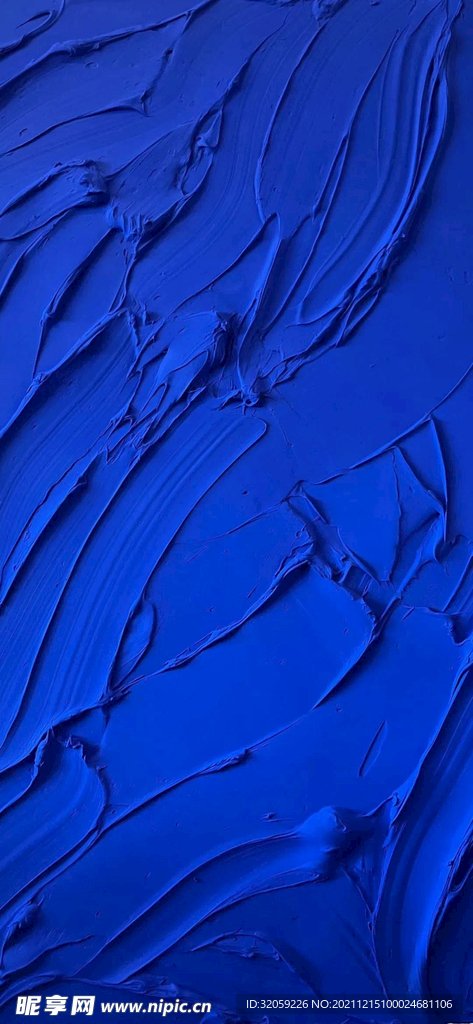 克莱因蓝肌理质感背景底纹素材