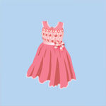 粉红公主裙 蕾丝裙 花边裙 