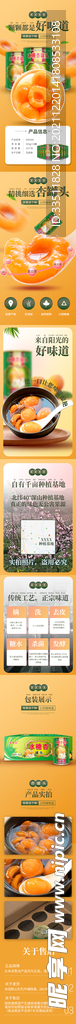 水果罐头详情页