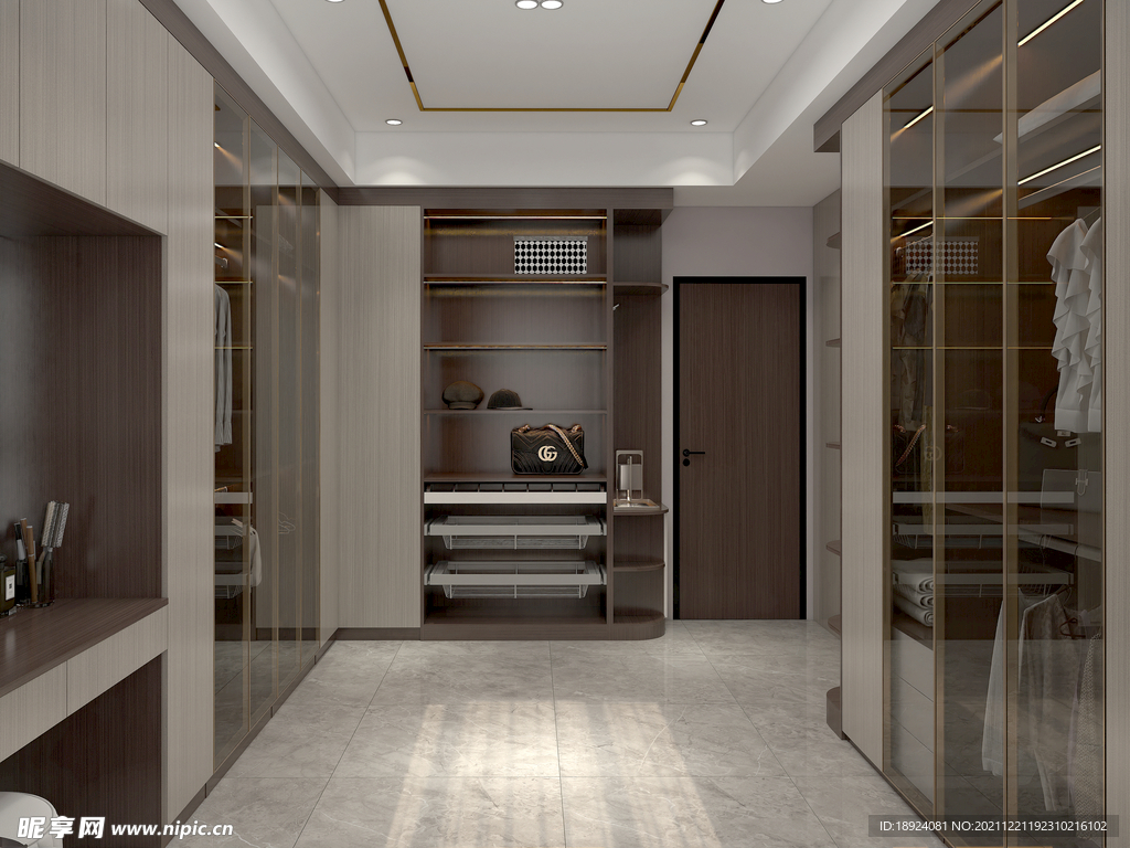 衣柜 衣帽间 全屋定制 超高清