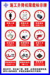 电梯限载警示牌