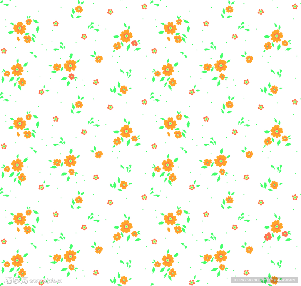 大牌 碎花 设计