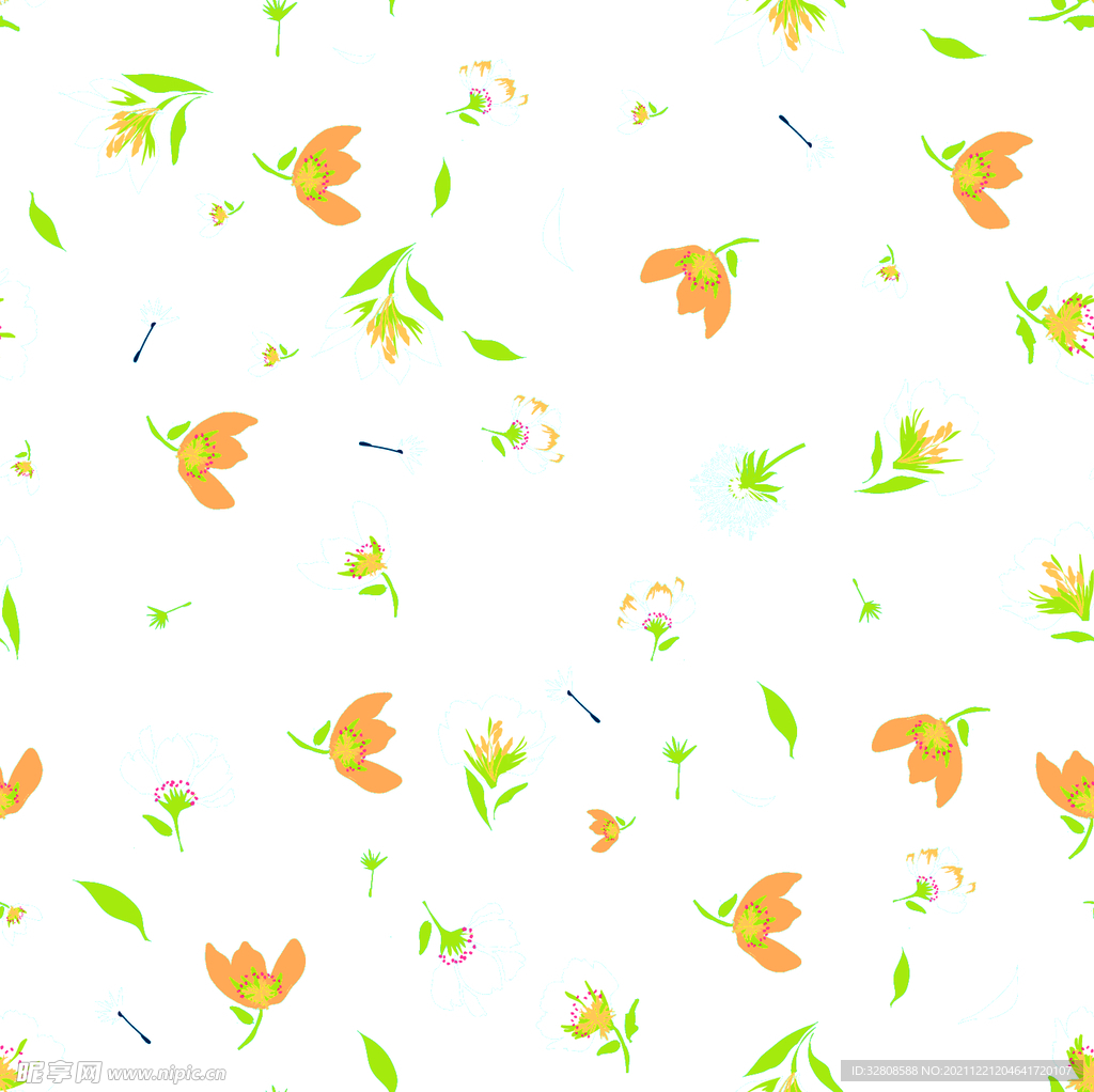 大牌   碎花  设计