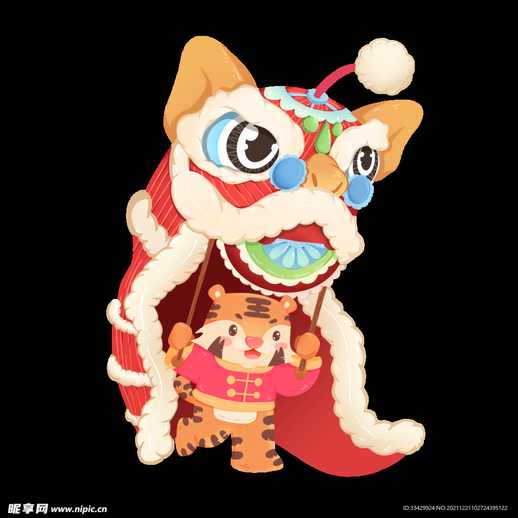 2022虎年新年春节老虎