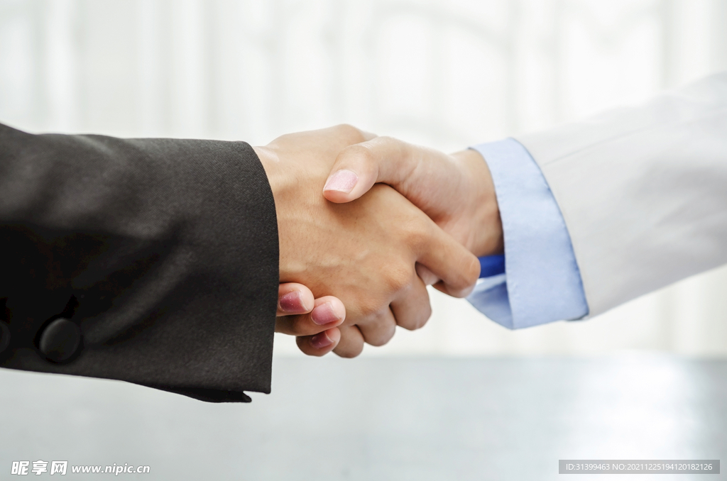 商务握手