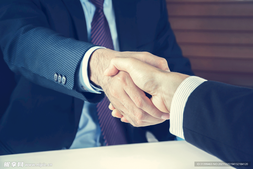 商务握手