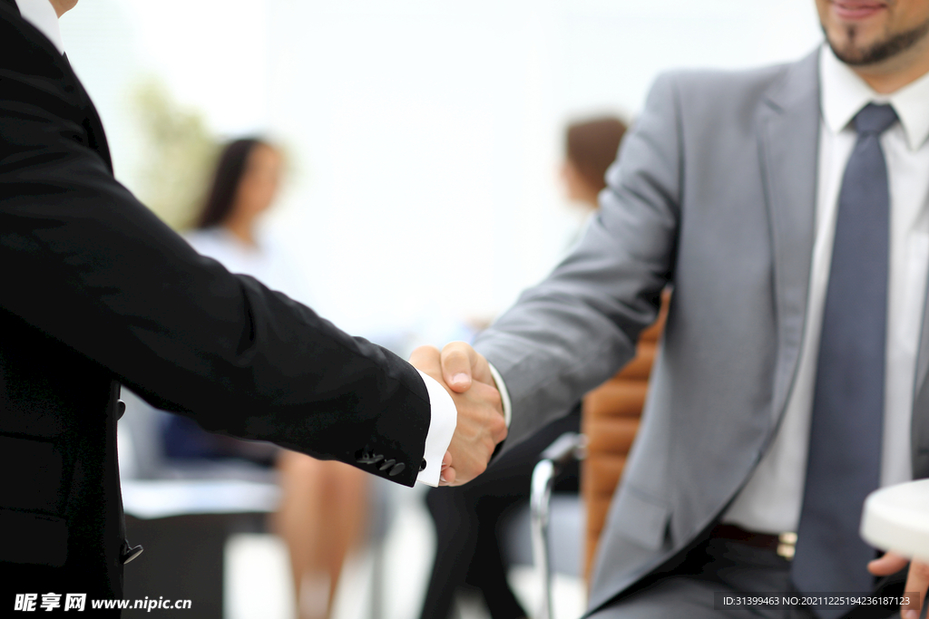 商务握手
