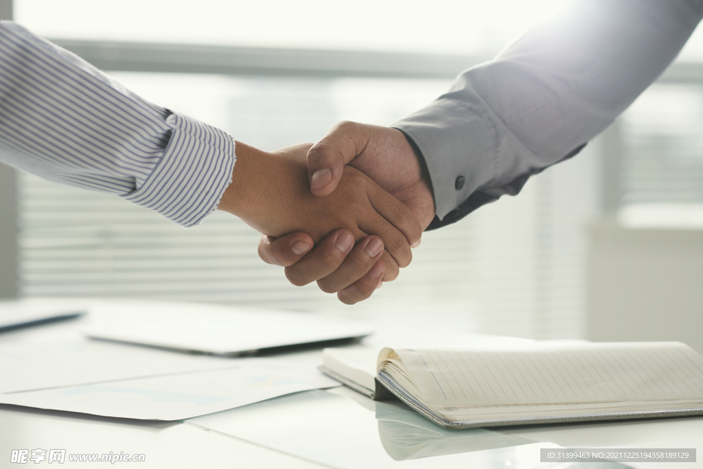 商务握手