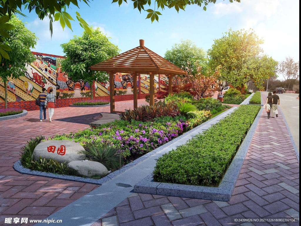 美丽乡村改造乡村振兴改造效果图