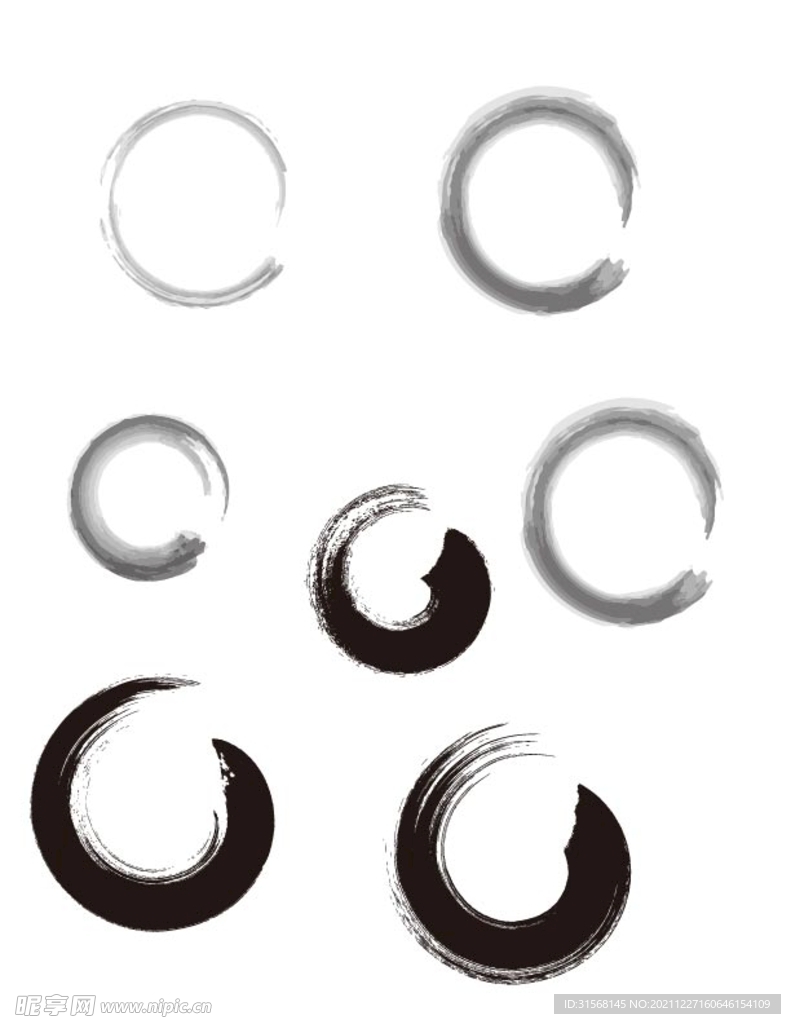 中国风水墨元素