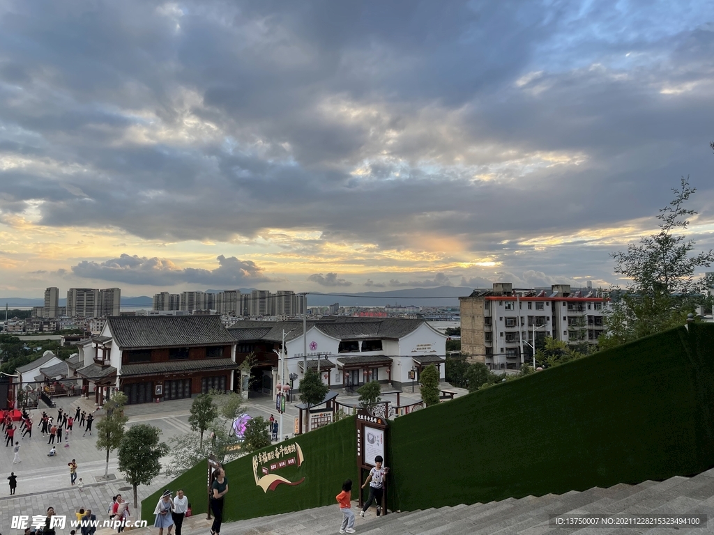 蓝天白云 风景人文