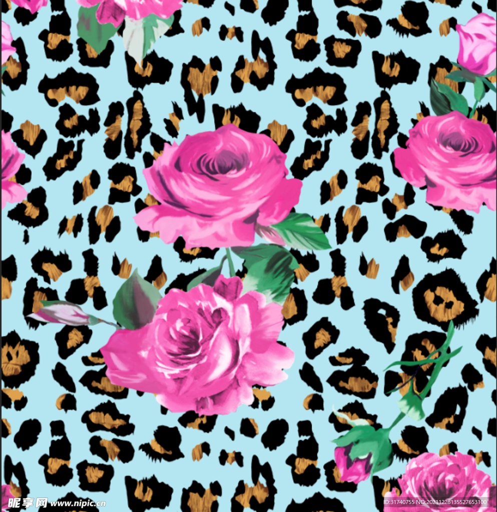豹纹玫瑰