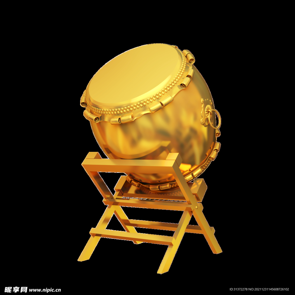  金色城市剪影素材图片 