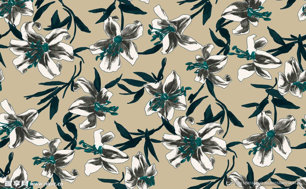 大牌  几何 小碎花