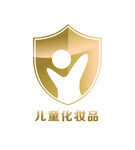 儿童化妆品小金盾标志