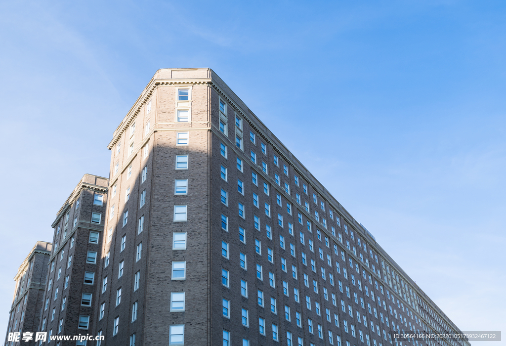 城市建筑空间背景素材