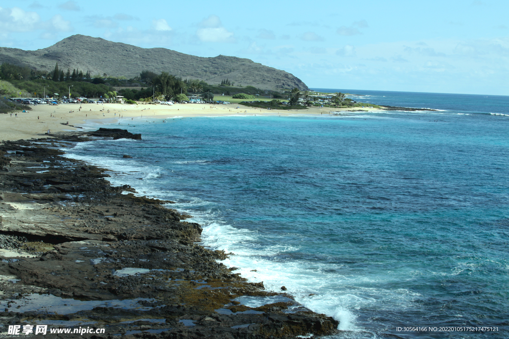 户外海洋自然景观背景素材