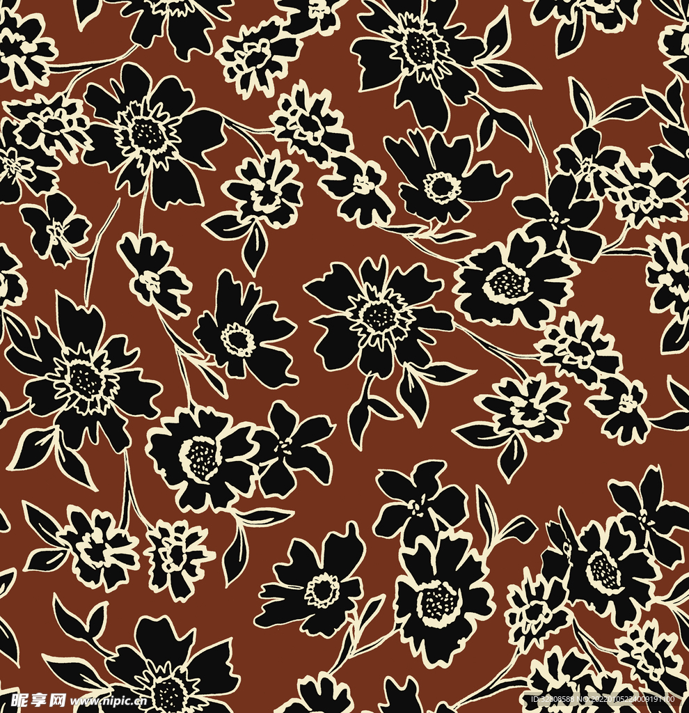 大牌 几何 小碎花 潮流